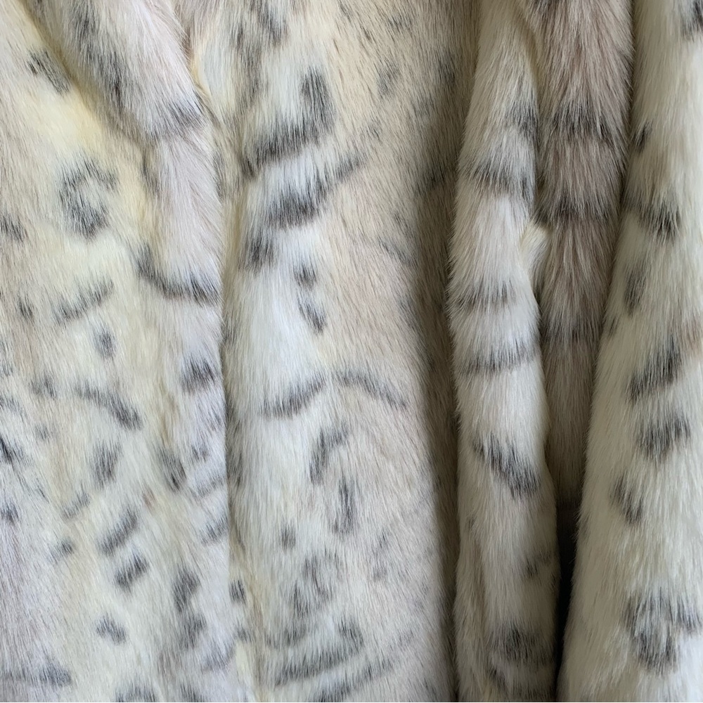 🆕 Pamela McCoy Faux Fur Winter Coat Leopard Print - Picture 2 of 12